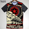 Men Clothes Star Wars Print Yoda T Shirts